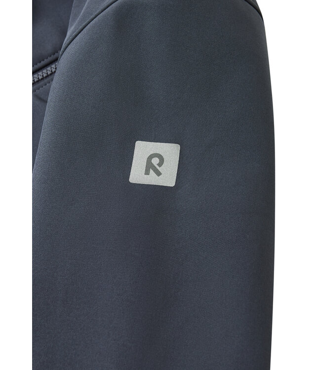 Reima tec Kinder Softshelljacke Koivula Soft black