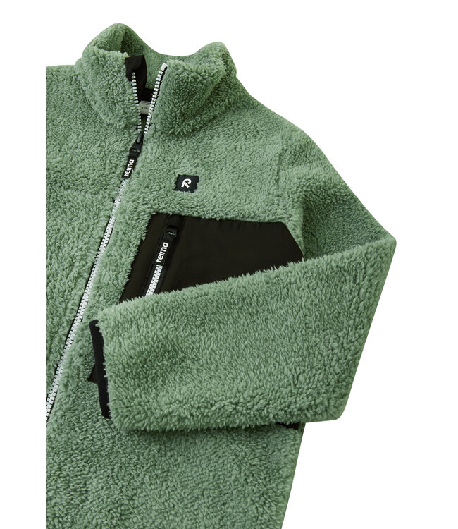 Reima Kinder Fleecejacke Turilas Green Clay
