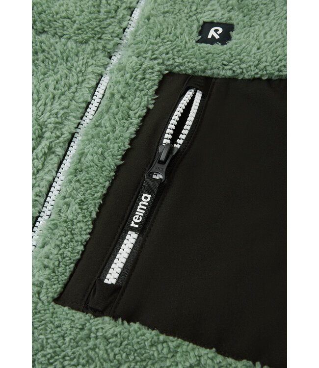 Reima Kinder Fleecejacke Turilas Green Clay