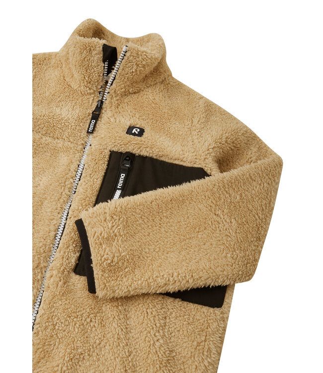 Reima Kinder Fleecejacke Turilas Peanut Brown