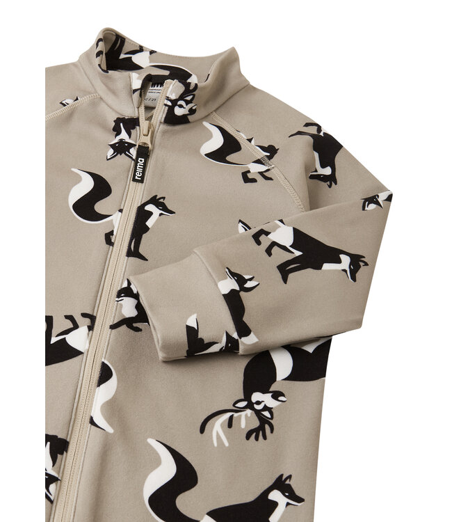 Reima Kleinkinder Fleeceoverall Tarhaan Earthy Beige