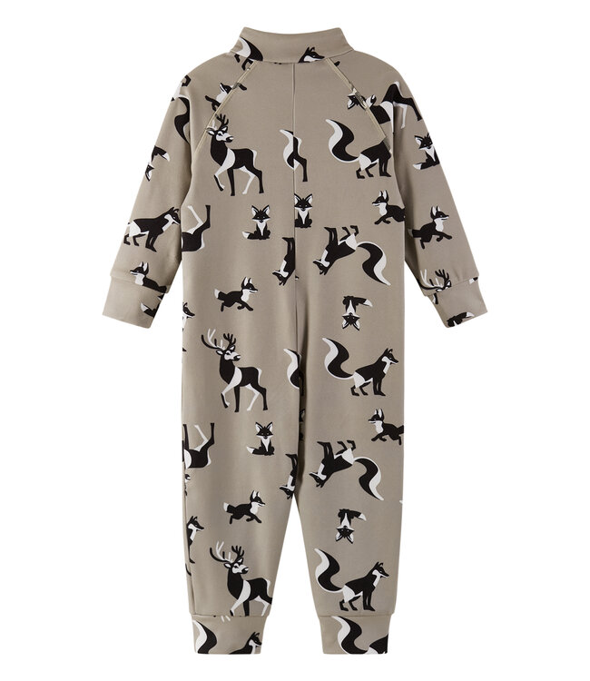 Reima Kleinkinder Fleeceoverall Tarhaan Earthy Beige
