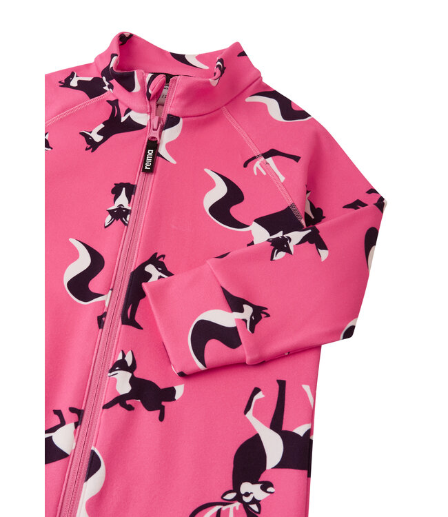 Reima Kleinkinder Fleeceoverall Tarhaan Soft Coral