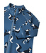 Reima Kleinkinder Fleeceoverall Tarhaan Blue Ocean