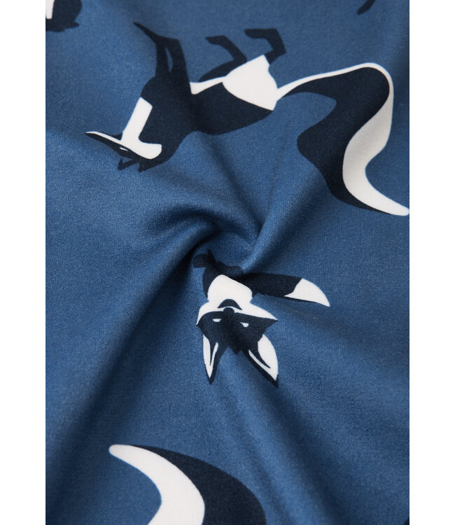 Reima Kleinkinder Fleeceoverall Tarhaan Blue Ocean