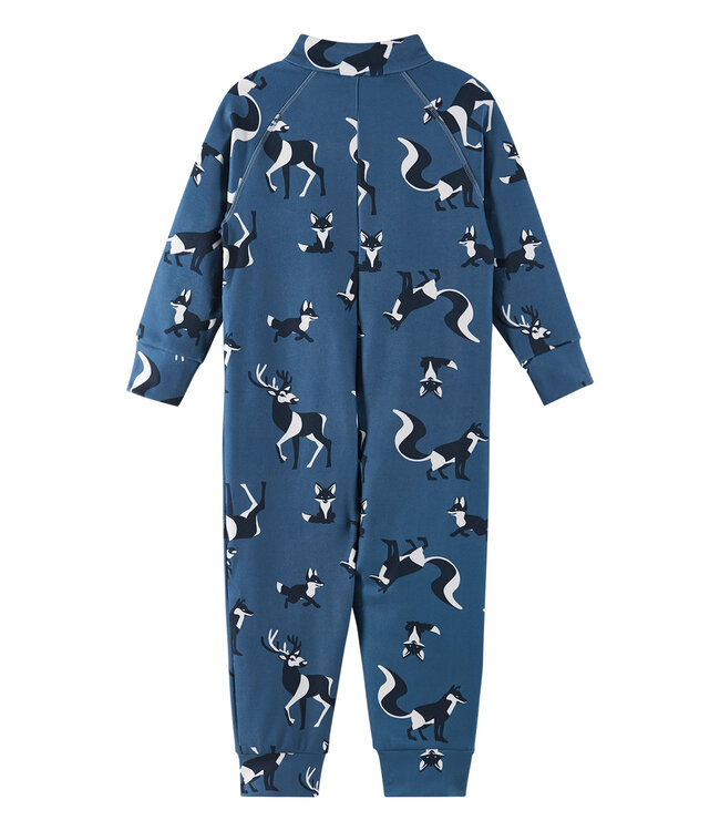 Reima Kleinkinder Fleeceoverall Tarhaan Blue Ocean