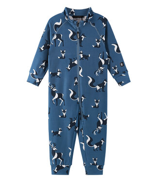 Reima Kleinkinder Fleeceoverall Tarhaan Blue Ocean