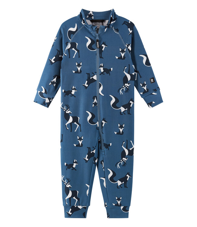 Reima Kleinkinder Fleeceoverall Tarhaan Blue Ocean
