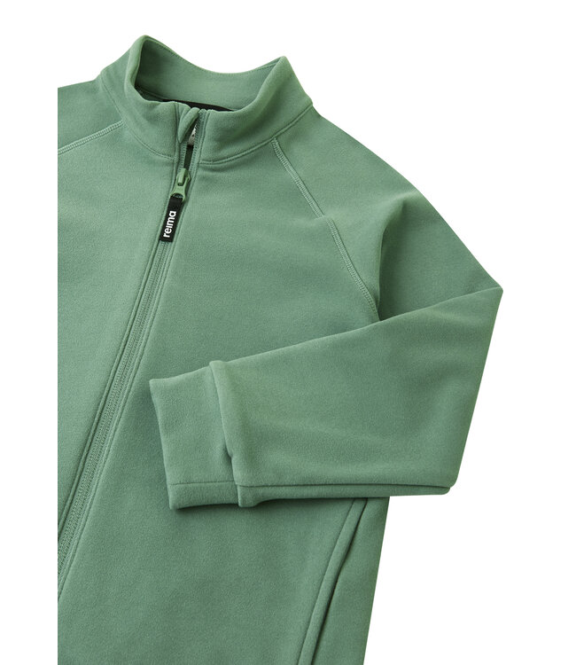 Reima Kinder Fleecejacke Tarpeen Green Clay