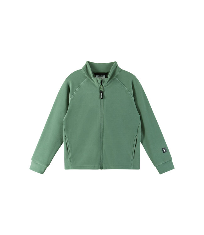 Reima Kinder Fleecejacke Tarpeen Green Clay