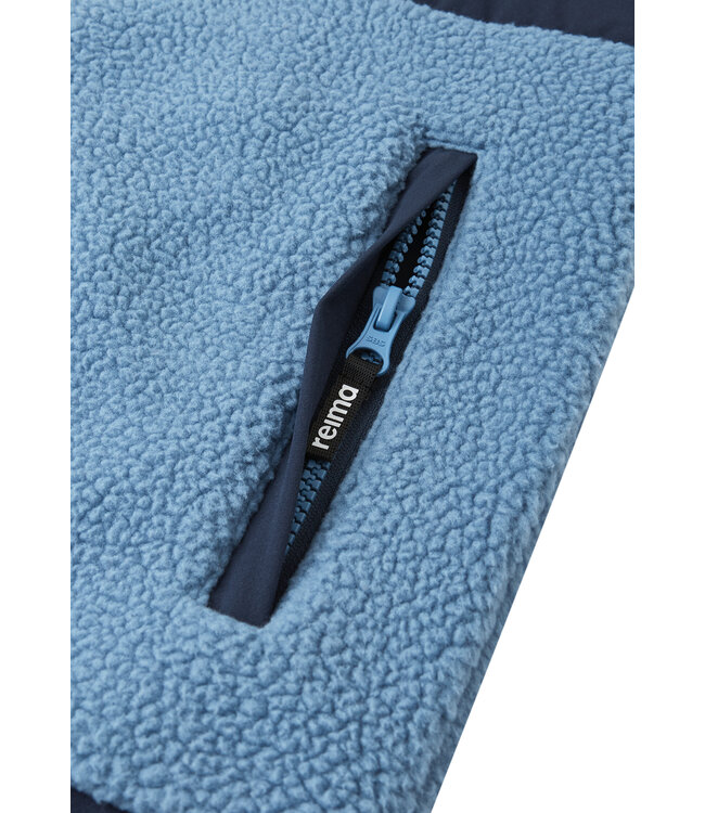 Reima Kinder Fleece Hoodie Turbo Blue Ocean