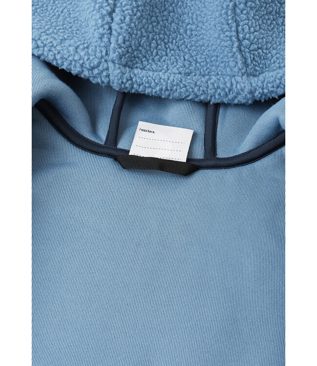 Reima Kinder Fleece Hoodie Turbo Blue Ocean