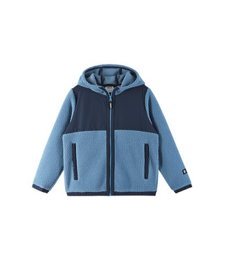 Reima Kinder Fleece Hoodie Turbo Blue Ocean