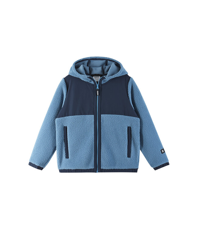 Reima Kinder Fleece Hoodie Turbo Blue Ocean