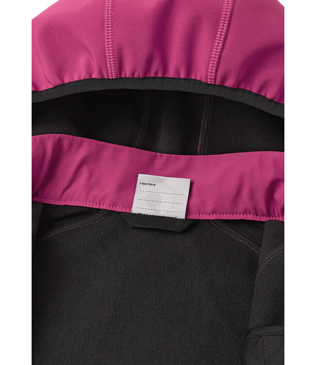 Reima Kinder Softshell Jacke Vantti Rosy Berry