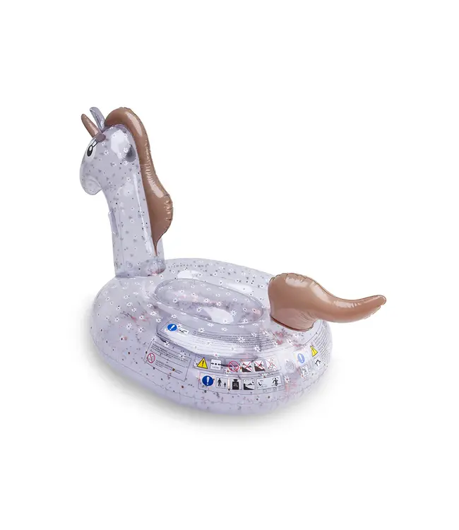 Swim Essentials aufblasbarer Einhorn XXL Blumen 130cm