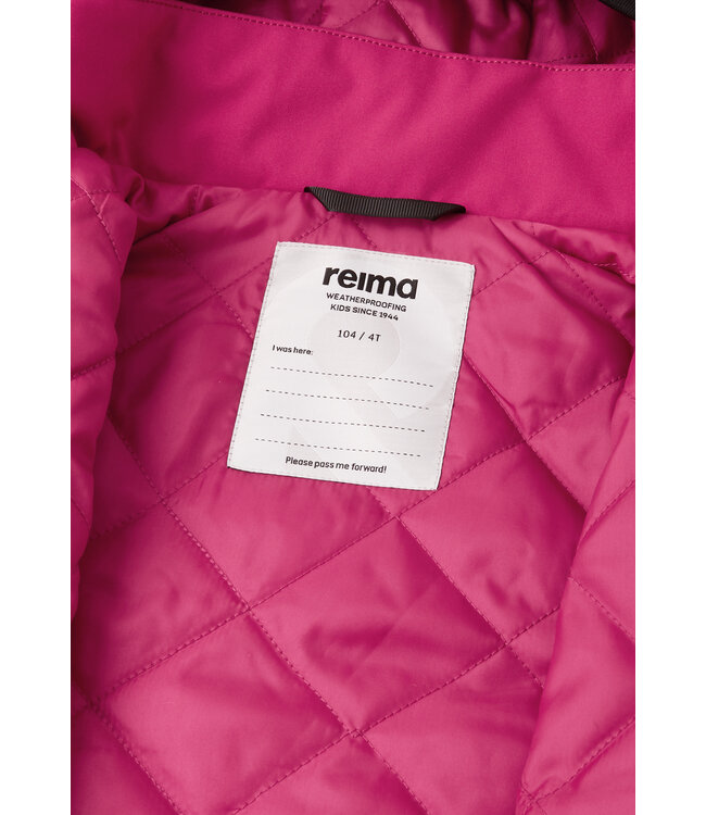 Reima tec Kleinkinder Übergangsjacke Symppis Rosy Berry