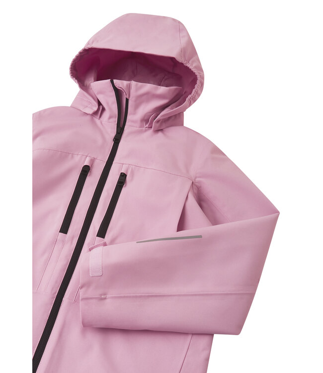 Reima tec Kinder Regenjacke Saarela Grey Pink