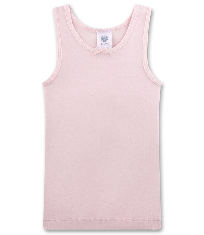 Sanetta Mädchen-Unterhemd (Doppelpack) rosa Vögel