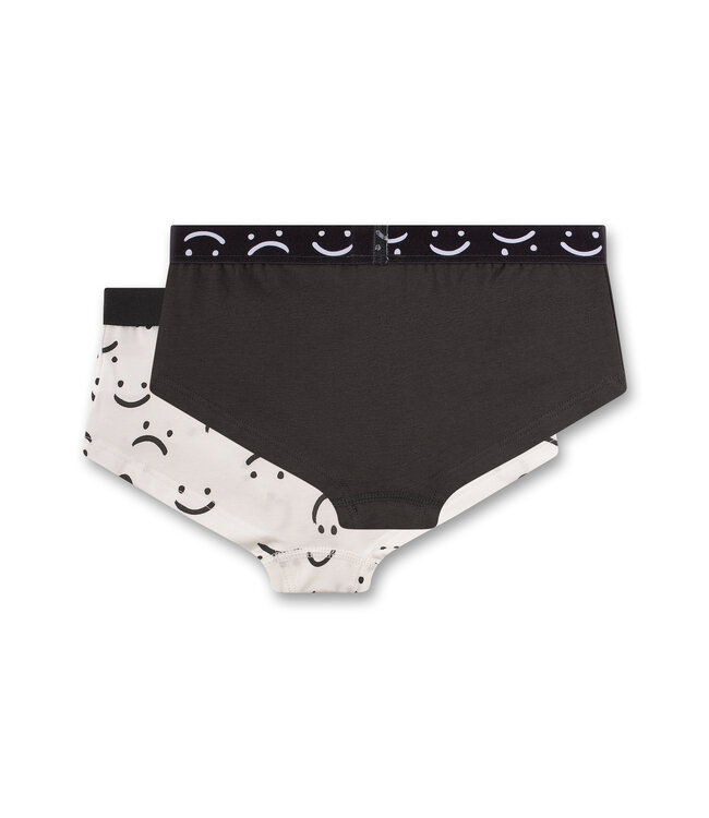 Sanetta Mädchen-Slips (Doppelpack) Smile