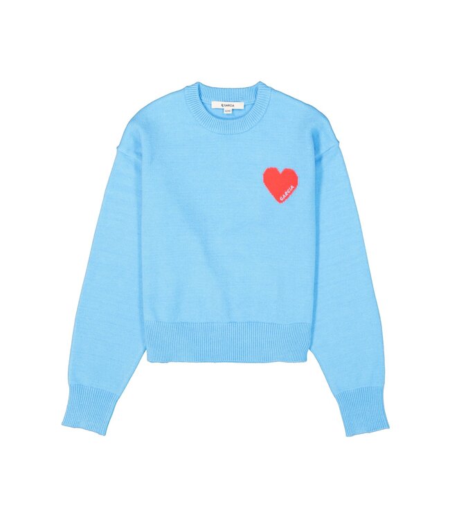 Garcia Mädchen Pullover Herzchen