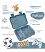 Bearfoot Brotdose Bento box Bagger blau