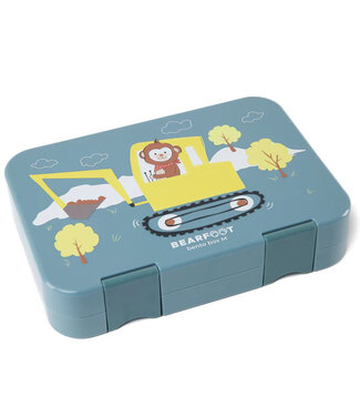 Bearfoot Brotdose Bento box Bagger blau