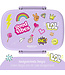 Bearfoot Brotdose Set Sticker lila