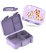 Bearfoot Brotdose Bento box COMPACT Hund & Katze lila