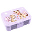 Bearfoot Brotdose Bento box COMPACT Hund & Katze lila