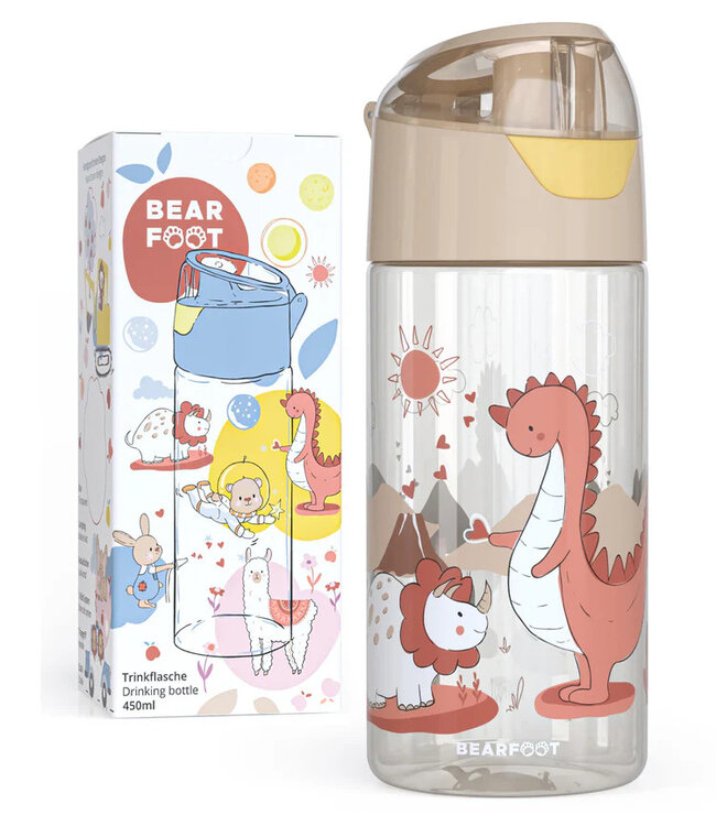 Bearfoot Trinkflasche Dinos
