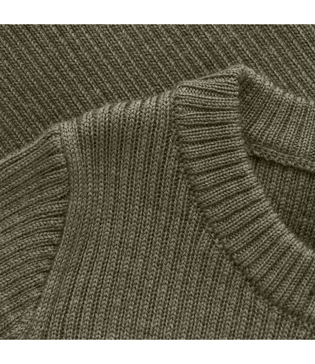 CeLaVi Woll Strickjacke Dusky Green