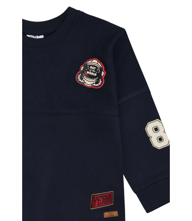 Hust & Claire Jungen Pullover Seyer Cross Terry