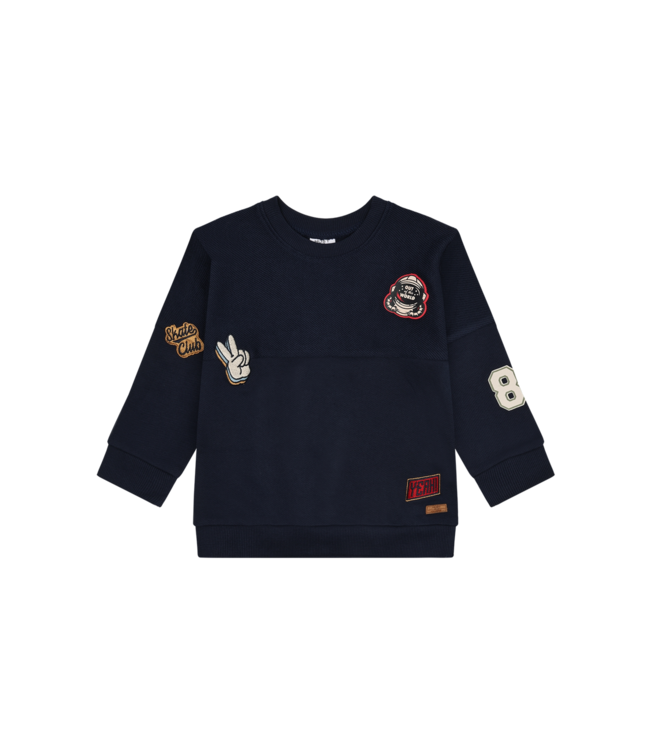 Hust & Claire Jungen Pullover Seyer Cross Terry