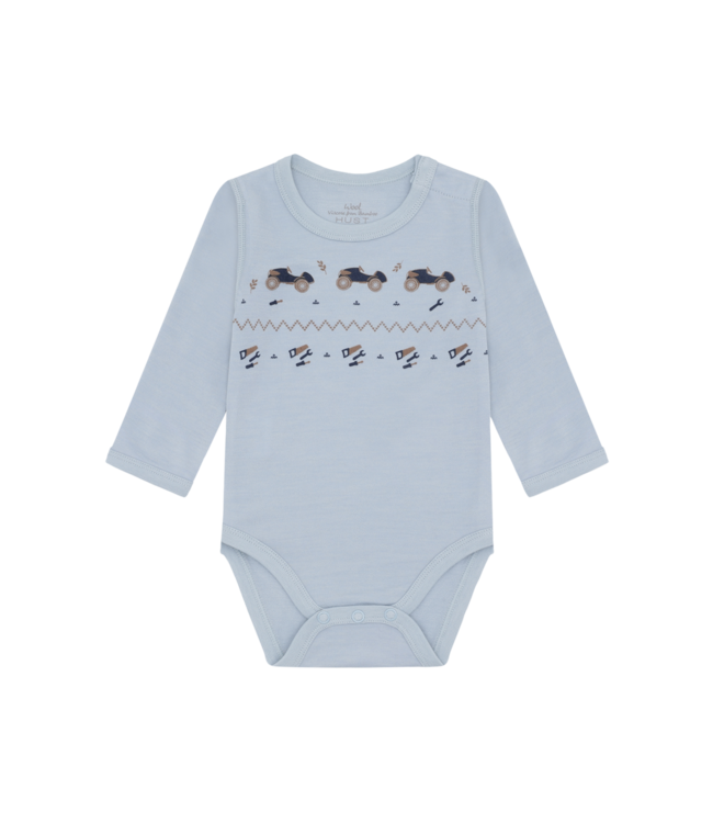 Hust & Claire Woll/Bambus Body Baloo