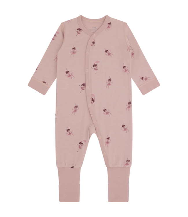 Hust & Claire Woll/Bambus Strampler Manu