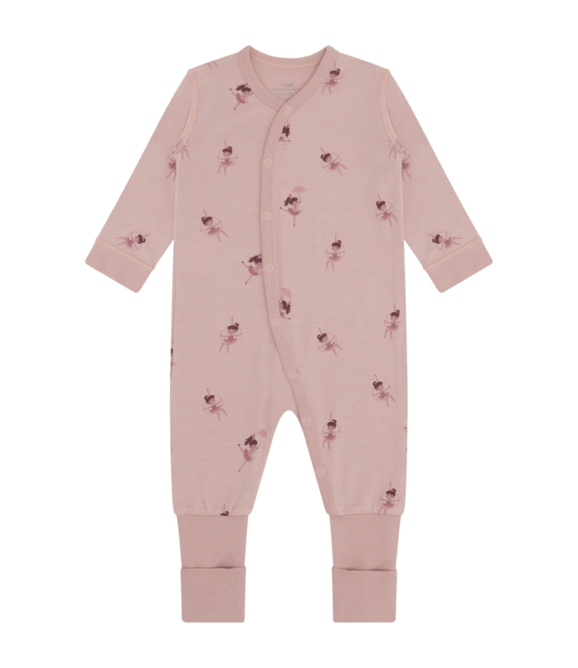 Hust & Claire Woll/Bambus Strampler Manu