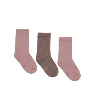 Hust & Claire Woll/Bambus Socken Foty 3er Pack
