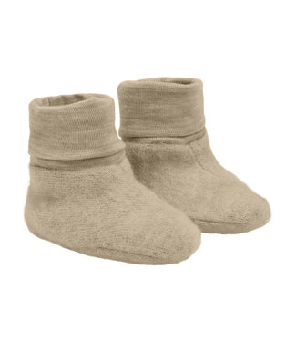 CeLaVi Baby Woll Füsslinge Savannah Tan