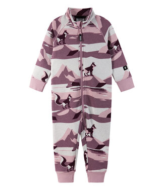 Reima Kleinkinder Fleeceoverall Myytti Deep purple