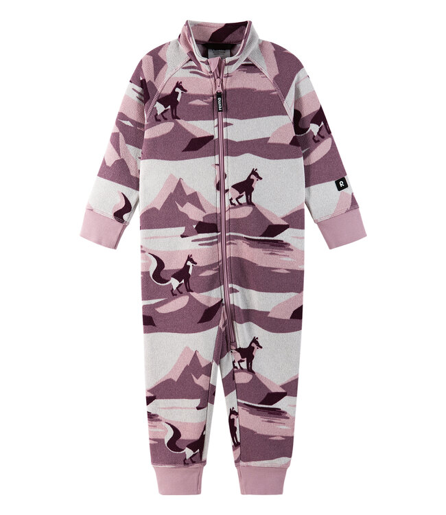 Reima Kleinkinder Fleeceoverall Myytti Deep purple