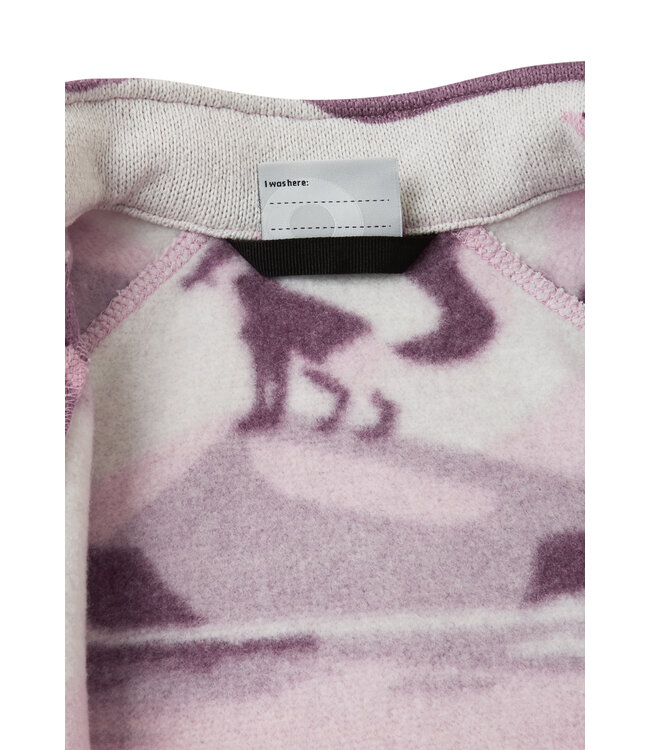 Reima Kleinkinder Fleecejacke Ornament Deep purple
