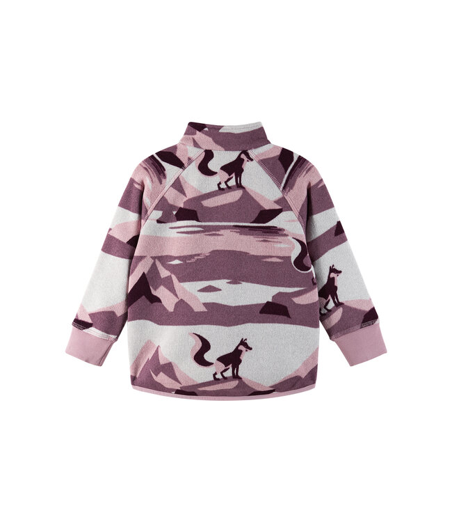 Reima Kleinkinder Fleecejacke Ornament Deep purple
