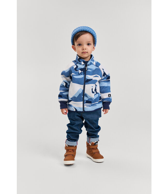 Reima Kleinkinder Fleecejacke Ornament Navy