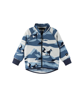 Reima Kleinkinder Fleecejacke Ornament Navy