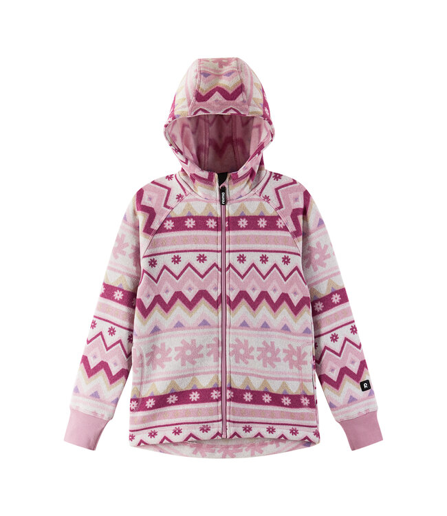 Reima Kinder Fleecejacke Northern Grey Pink