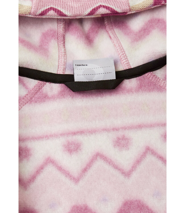 Reima Kinder Fleecejacke Northern Grey Pink
