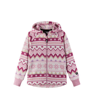 Reima Kinder Fleecejacke Northern Grey Pink
