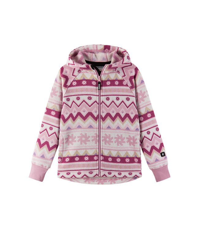 Reima Kinder Fleecejacke Northern Grey Pink