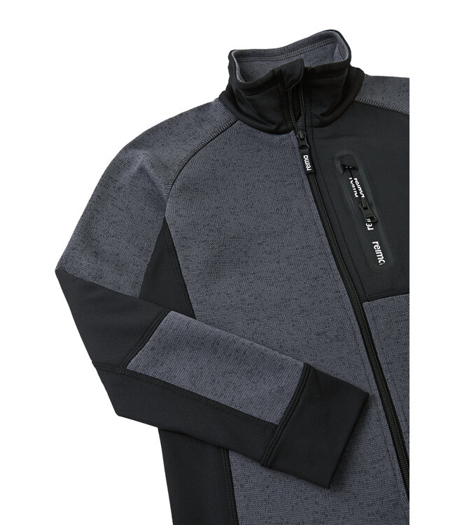 Reima Kinder Fleecejacke Liukuen Soft black